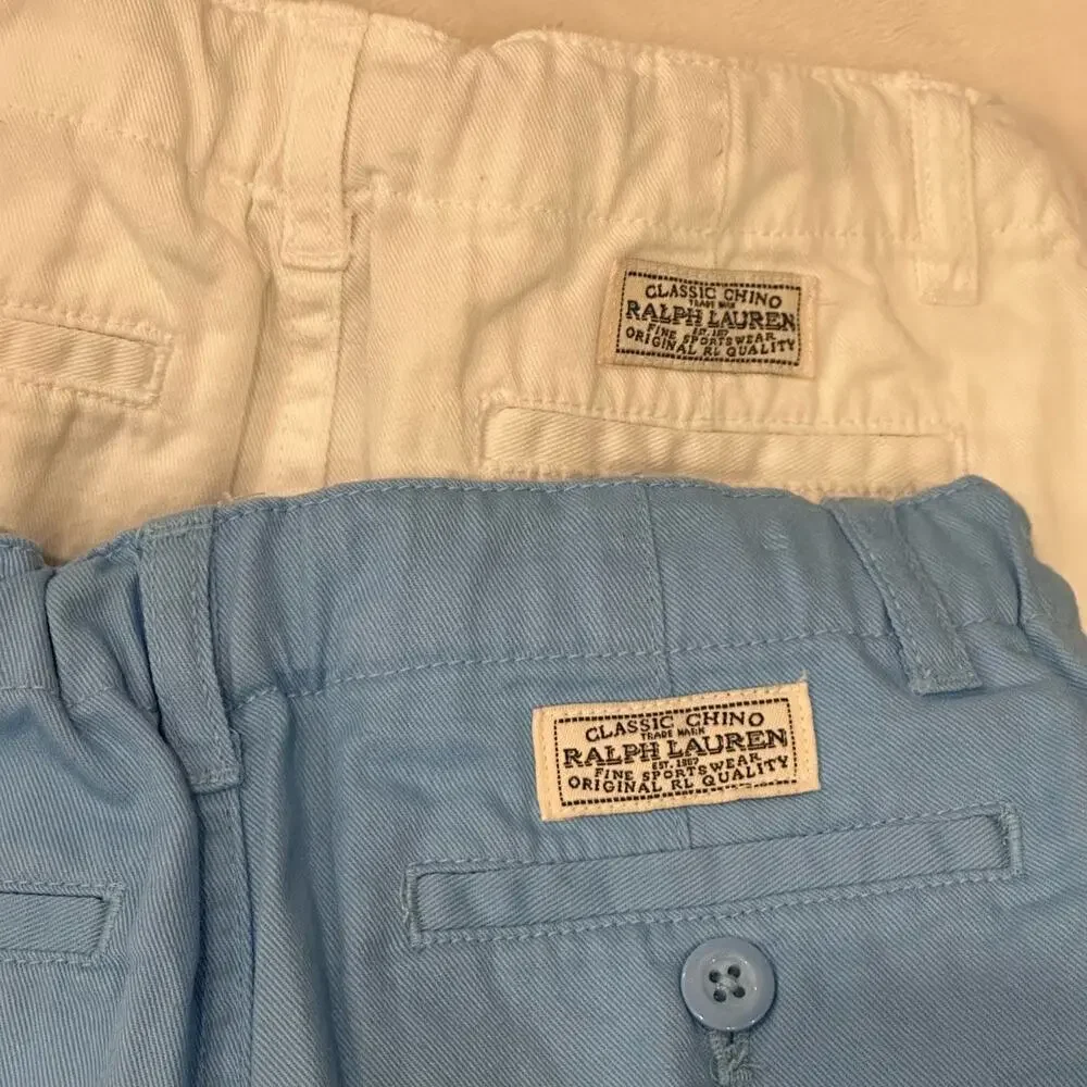 Girls Ralph Lauren Chino Shorts sz 6X Bundle of two pairs of shorts